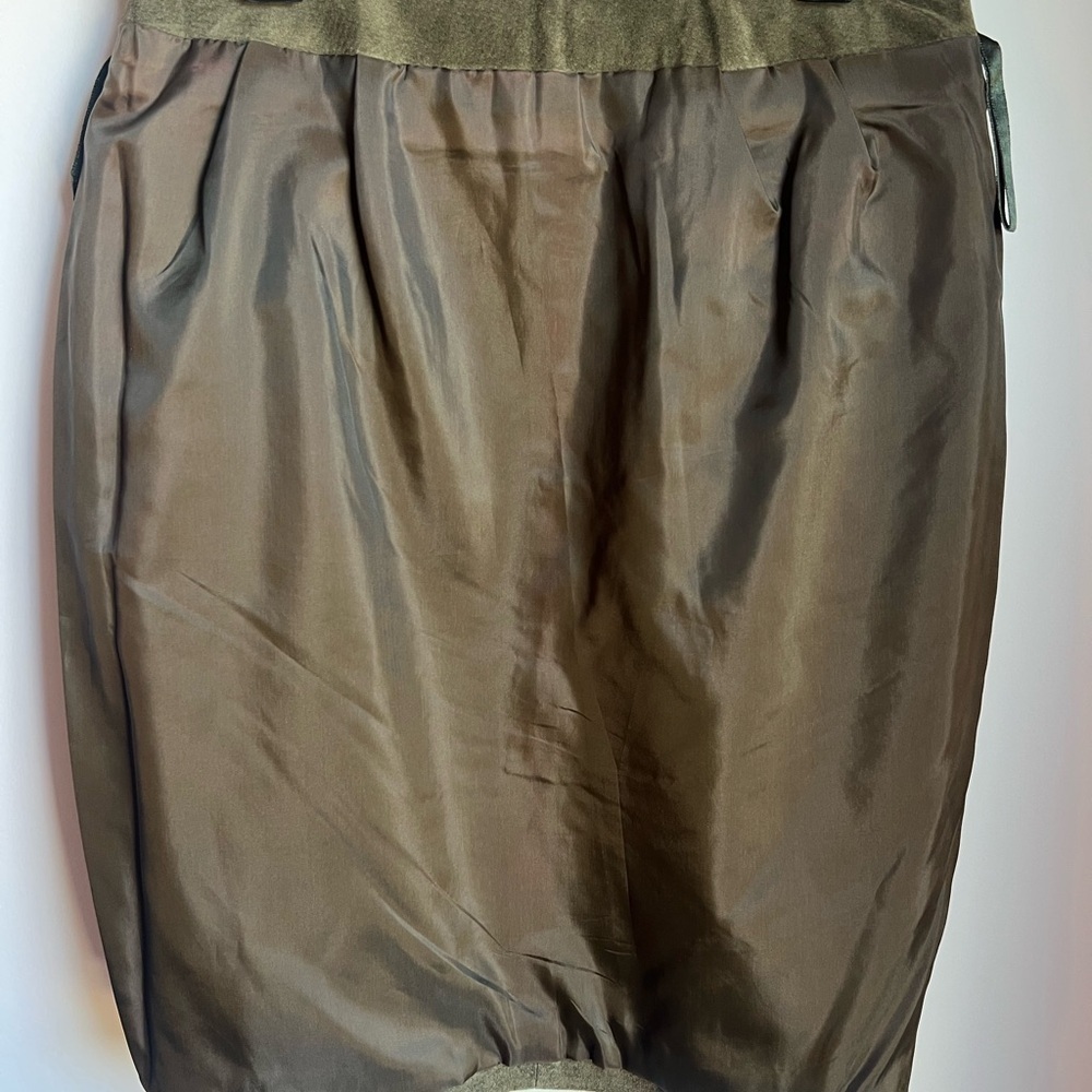 NWT Global Identity G-Ill vintage leather midi skirt - Picture 13 of 14